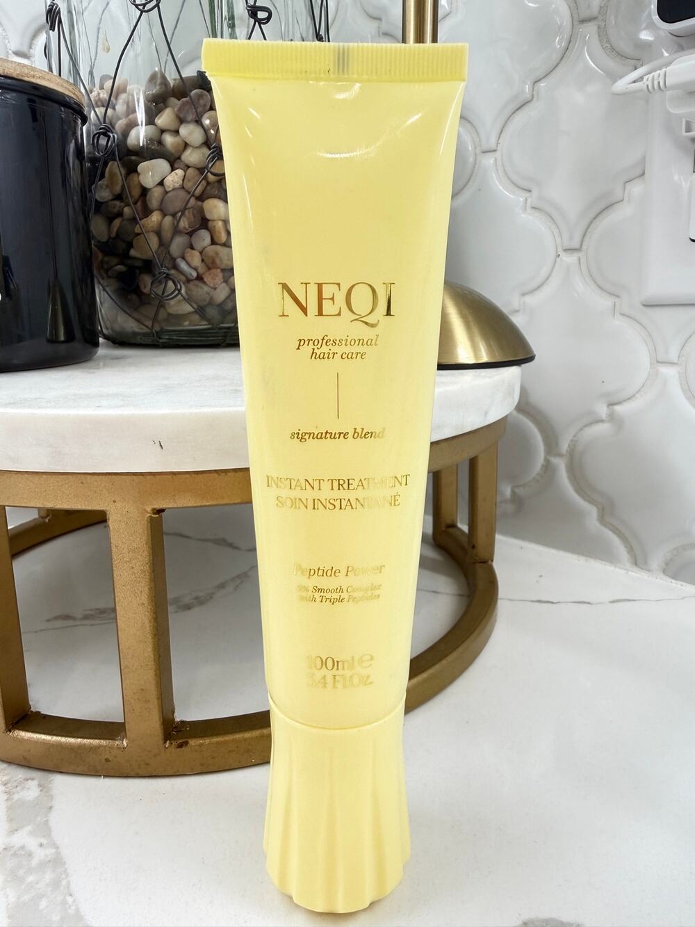 NEQI Treasure Peptide Power Hair Treatment 3-Min Mask 100ml Vegan New